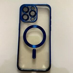 Case-Mate Blue Phone Case with Magnetic Ring